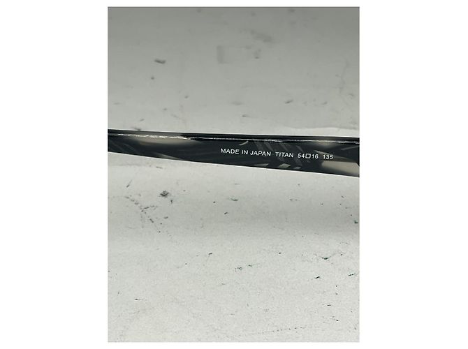 Autre Marque Occhiali da sole in plastica nera Nero - vista 5