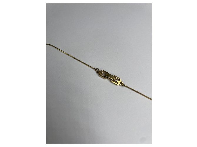 Collana in acciaio dorato Givenchy D'oro - vista 3