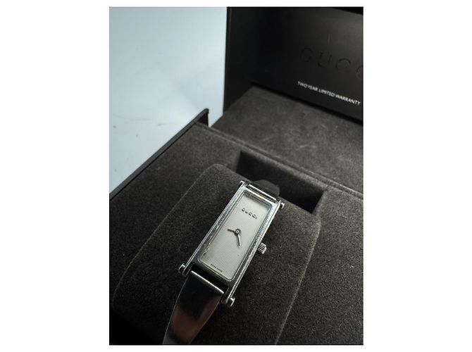 Reloj Gucci Horsebit de acero plateado Plata - vista 4