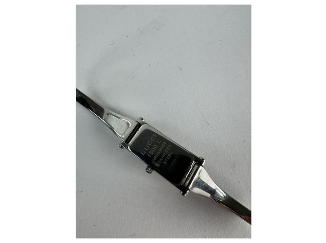 Reloj Gucci Horsebit de acero plateado Plata - vista 5