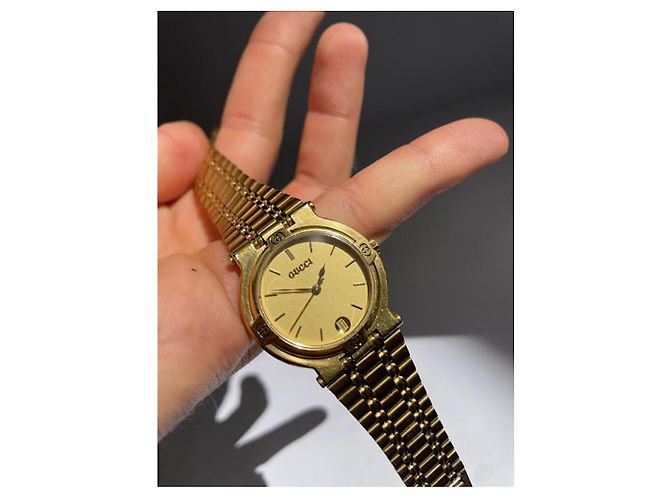 Orologio Gucci placcato in oro D'oro - vista 2