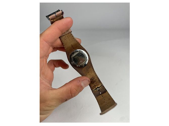Orologio Gucci Twirl in acciaio rosa - vista 5