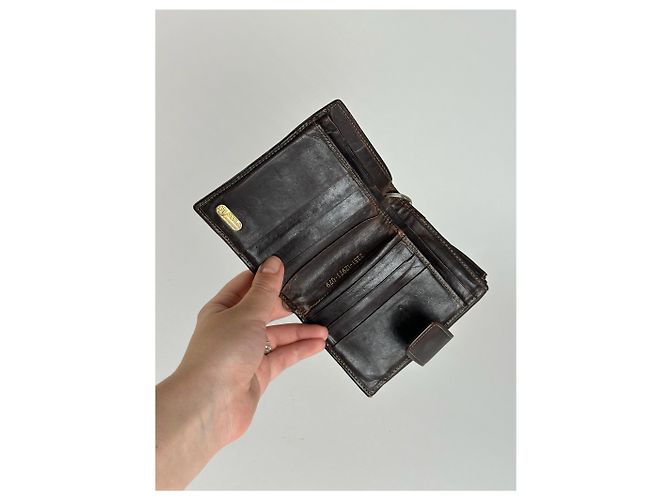 Portafoglio Vintage Fendi Roma Monogramma Marrone - vista 10