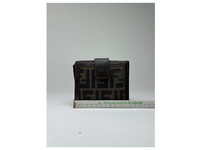 Portafoglio Vintage Fendi Roma Monogramma Marrone - vista 6