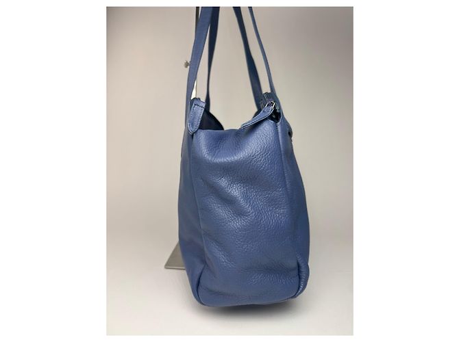 Vintage Courreges Ledertasche blau - Ansicht 12