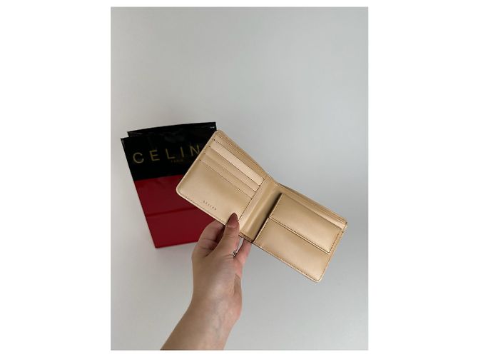 Céline Vintage Celine Paris Lederkartenhalter Monogramm Schwarz - Ansicht 7