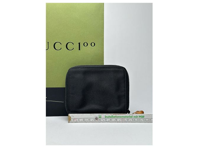 Vintage Gucci Bamboo Wallet black - view 3