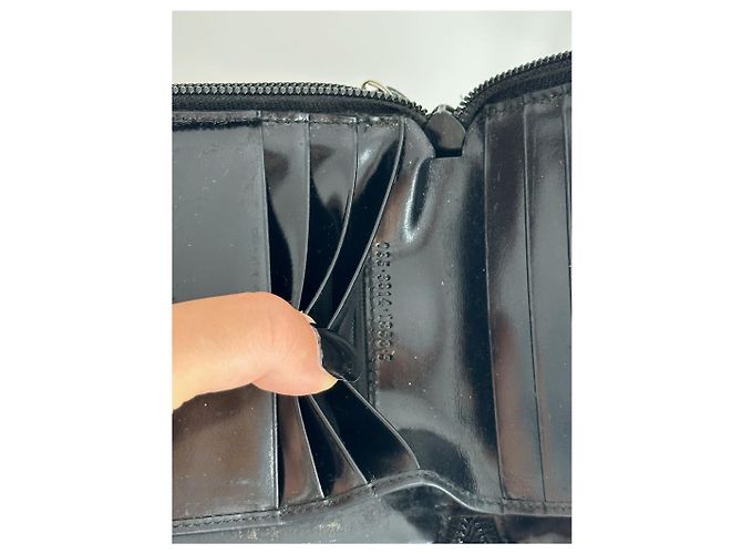 Vintage Gucci Bamboo Wallet black - view 5