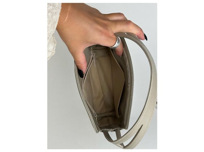Vintage Givenchy Patentleder 4G Tasche grau - Ansicht 12