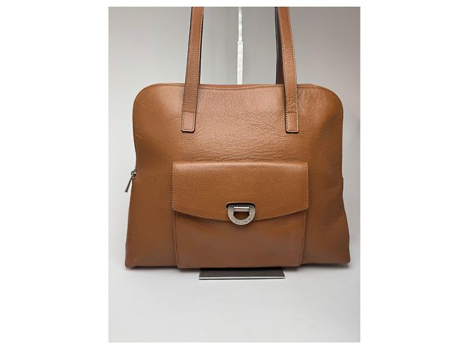 Céline Sac à main en cuir vintage Celine Paris marron - vue 4