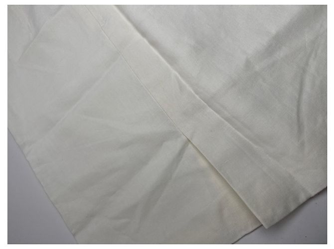 Falda vintage Dior blanca M Blanco - vista 6