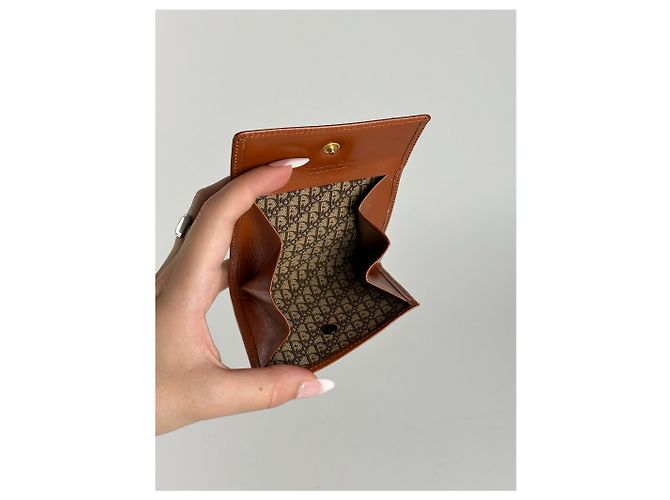 Vintage Dior Leather card holder brown - view 4