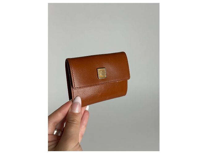 Vintage Dior Leather card holder brown - view 5