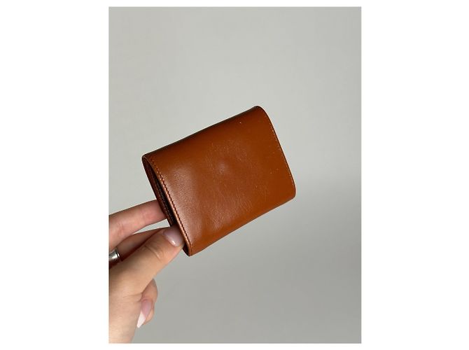 Vintage Dior Leather card holder brown - view 8