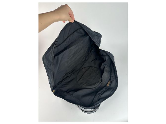 Borsa da viaggio vintage Fendi Roma nera Nero - vista 5