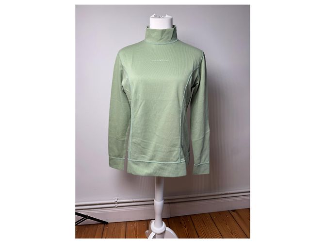 Vintage Balenciaga Rollkragenpullover grün M - Ansicht 13