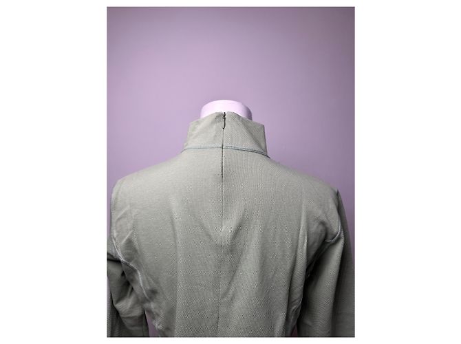Vintage Balenciaga Rollkragenpullover grün M - Ansicht 14