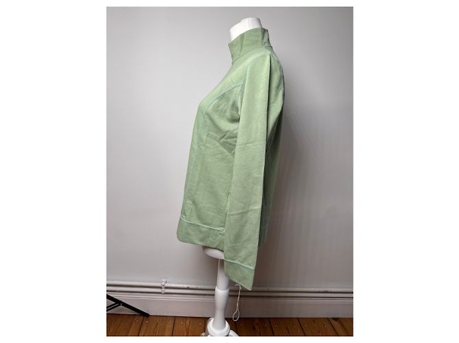 Vintage Balenciaga Rollkragenpullover grün M - Ansicht 2