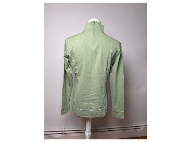 Vintage Balenciaga Rollkragenpullover grün M - Ansicht 3