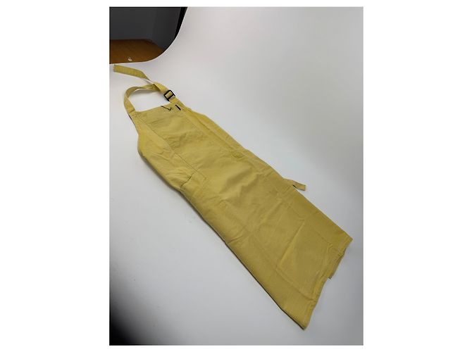 Abito in cotone vintage Issey Miyake giallo M - vista 10