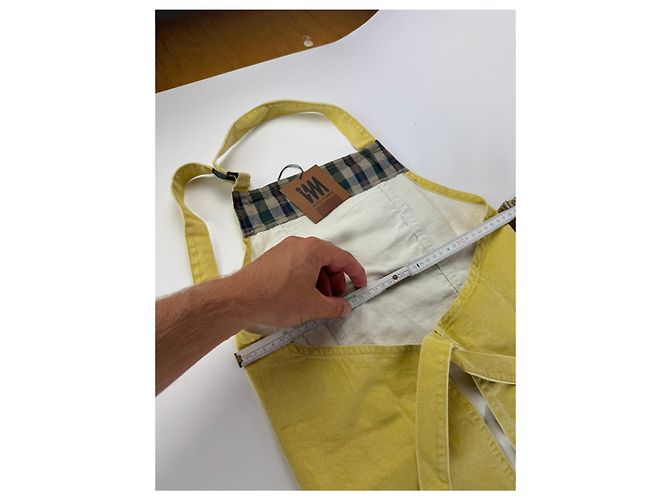 Abito in cotone vintage Issey Miyake giallo M - vista 6