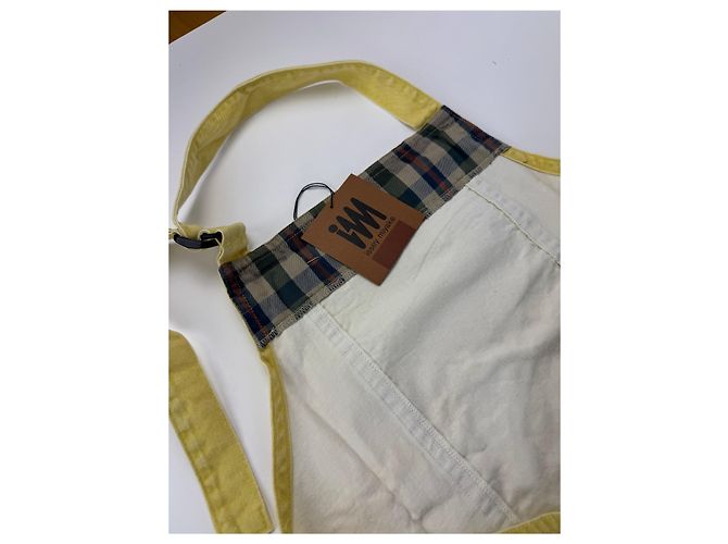Abito in cotone vintage Issey Miyake giallo M - vista 7