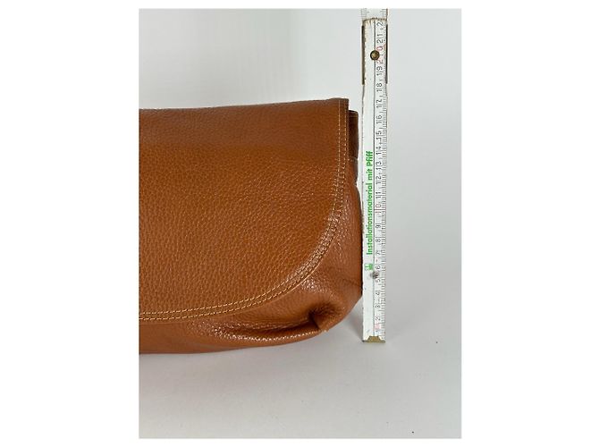 Clutch in pelle vintage Givenchy marrone - vista 11