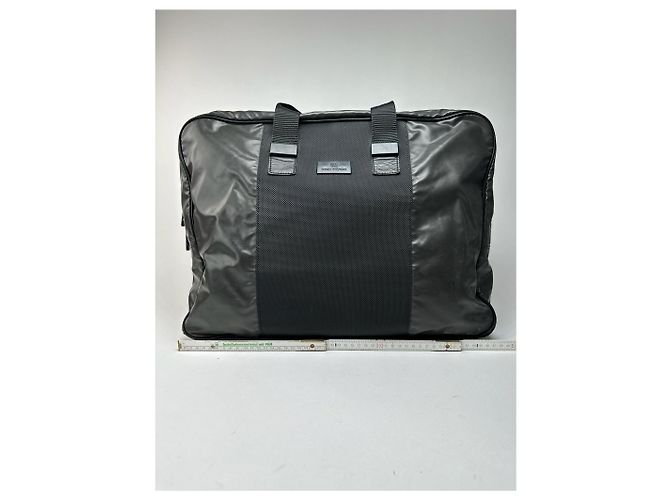 Borsa da viaggio vintage Issey Miyake Nero - vista 12