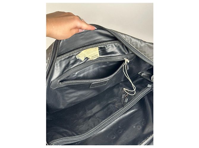 Borsa da viaggio vintage Issey Miyake Nero - vista 5