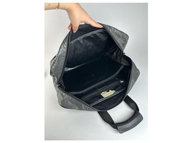 Borsa da viaggio vintage Issey Miyake Nero - vista 6