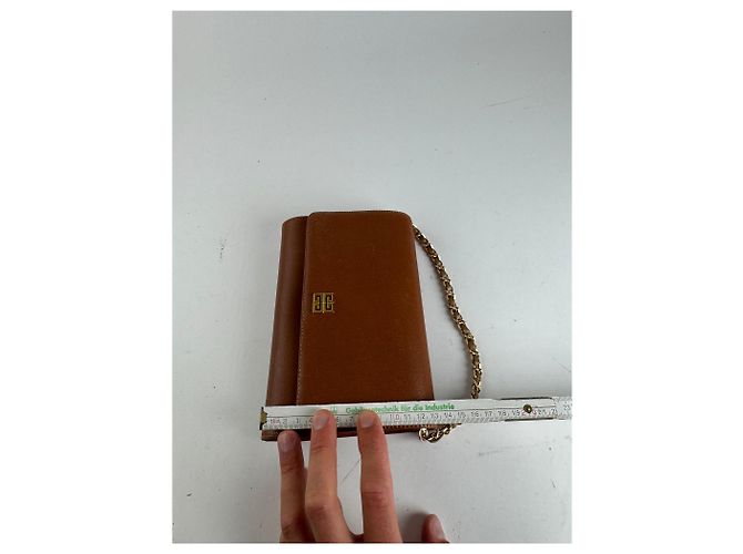 Vintage Givenchy 4G Ledertasche braun - Ansicht 14