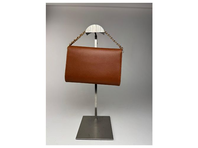 Vintage Givenchy 4G Ledertasche braun - Ansicht 2