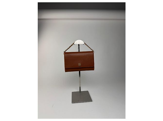 Vintage Givenchy 4G Ledertasche braun - Ansicht 6