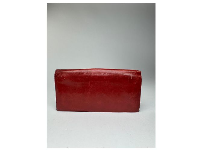 Vintage Givenchy Leather wallet red - view 4