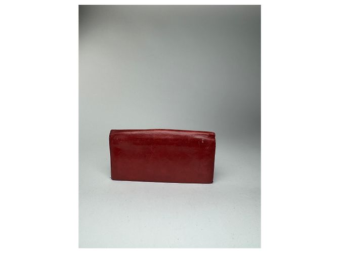 Vintage Givenchy Leather wallet red - view 5