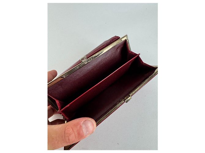 Vintage Givenchy Leather wallet red - view 8