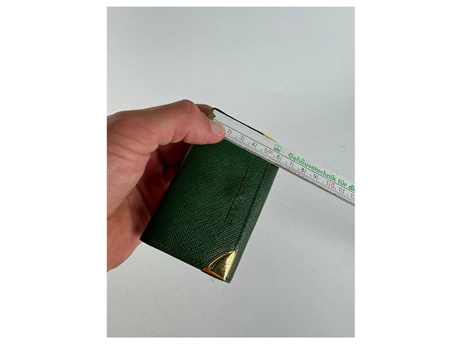 Vintage Givenchy Leather key holder green - view 11