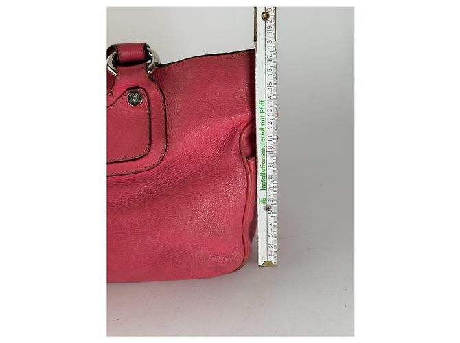 Céline Vintage Celine Boogie Ledertasche rosa Pink - Ansicht 11