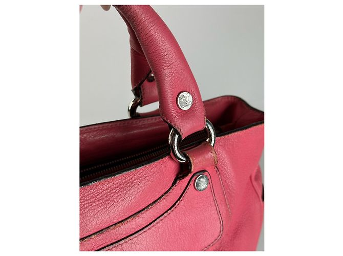 Céline Vintage Celine Boogie Ledertasche rosa Pink - Ansicht 2