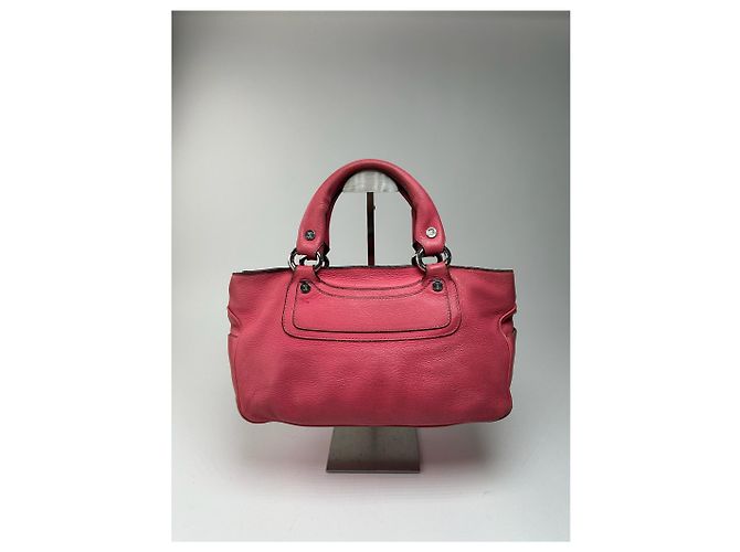 Céline Vintage Celine Boogie Ledertasche rosa Pink - Ansicht 4