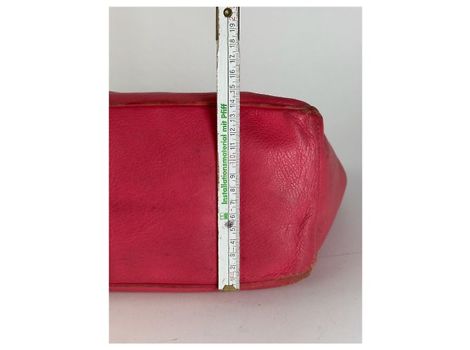 Céline Vintage Celine Boogie Ledertasche rosa Pink - Ansicht 9