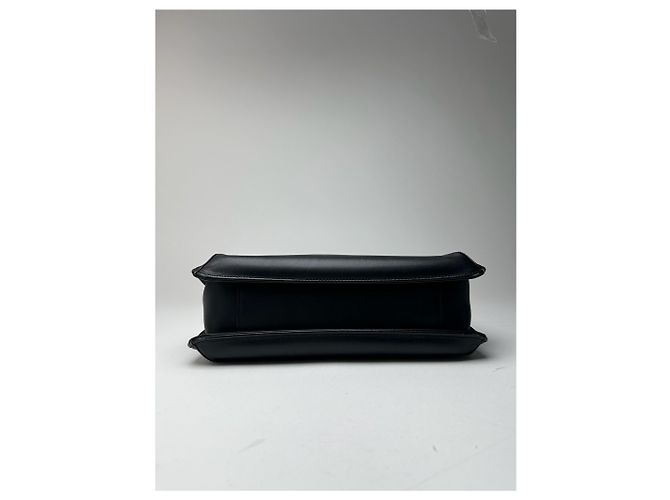 Vintage Givenchy Ledertasche schwarz - Ansicht 13