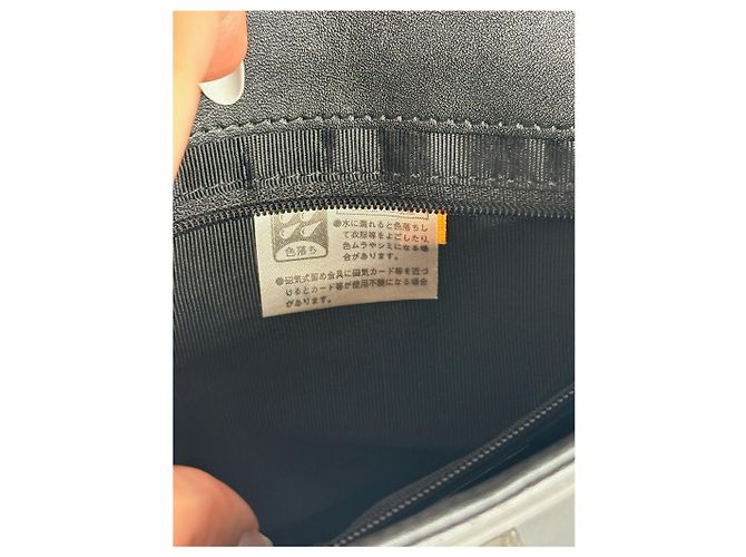 Vintage Givenchy Ledertasche schwarz - Ansicht 6