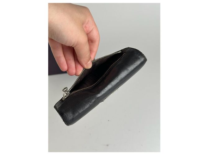 Vintage Prada Leather wallet Black - view 6