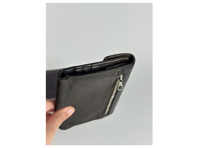 Vintage Prada Leather wallet Black - view 8
