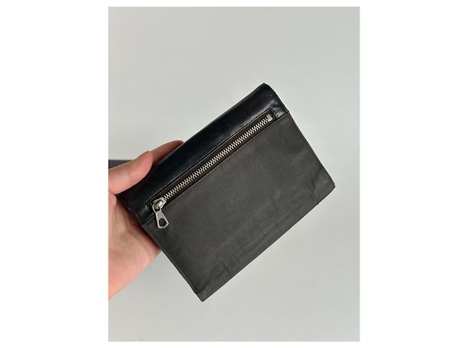 Vintage Prada Leather wallet Black - view 9