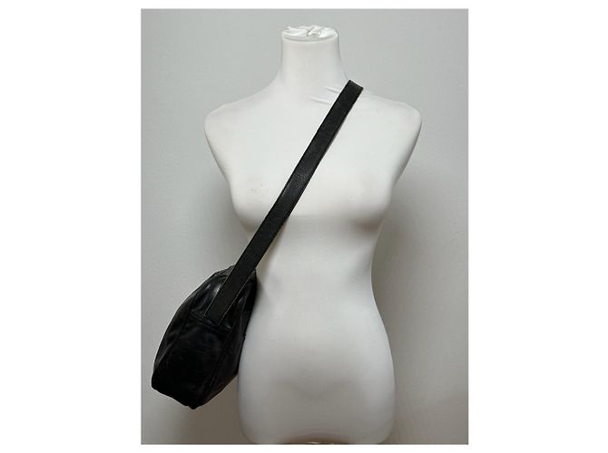 Vintage Loewe Madrid Ledertasche schwarz - Ansicht 6