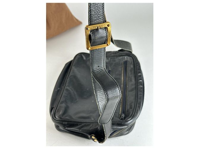 Vintage Loewe Madrid Ledertasche schwarz - Ansicht 7
