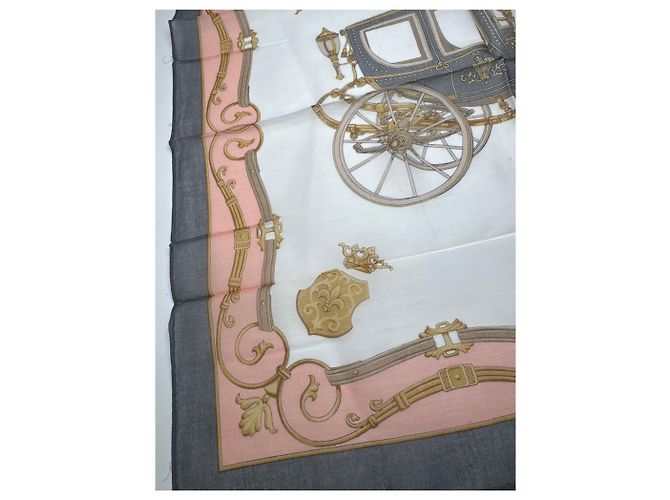 Céline Vintage Celine Scarf Pink Grey - view 4