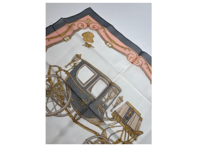 Céline Vintage Celine Scarf Pink Grey - view 5